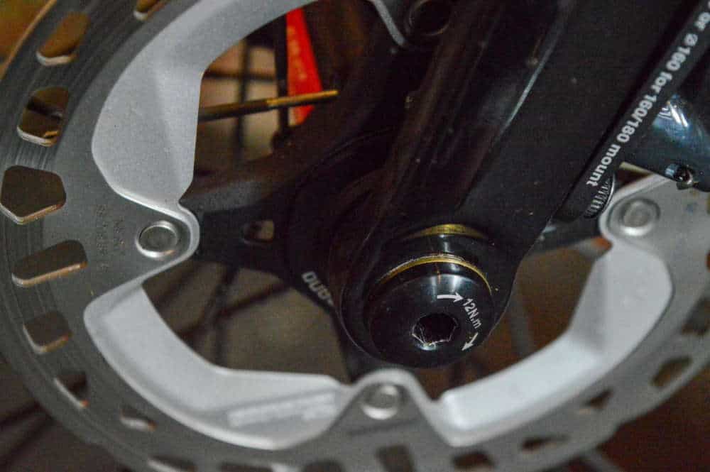 clean disc brake rotor before changing brake pads