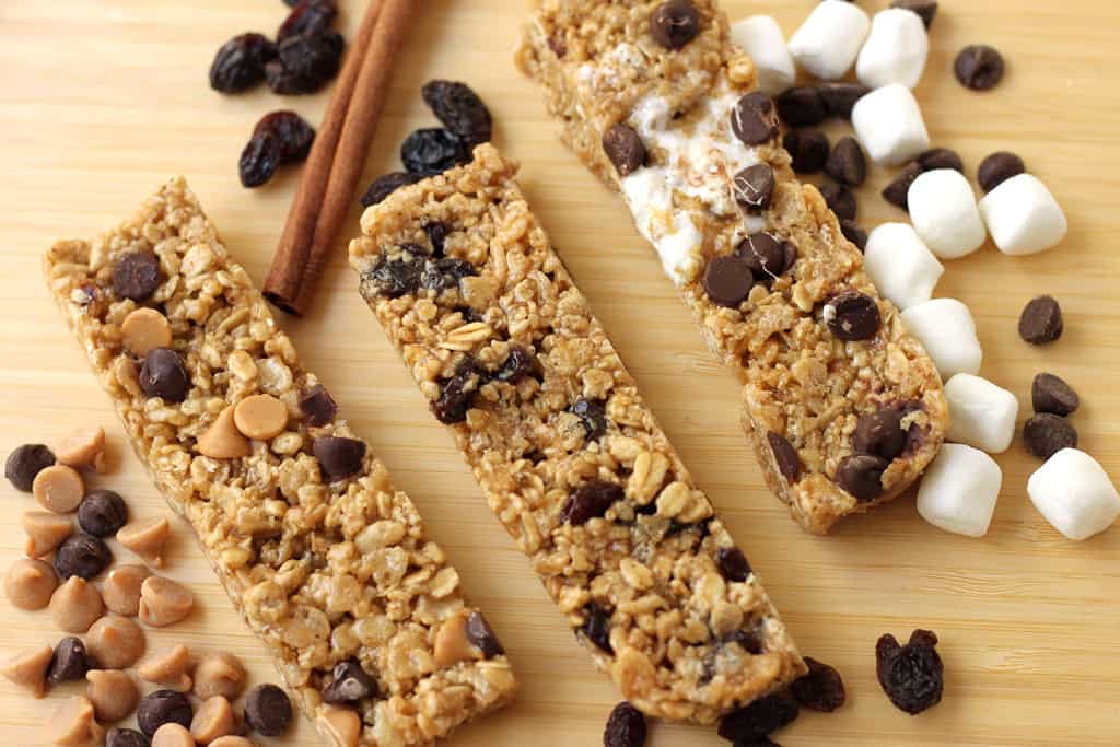 Granola bar to helps cyclists stay energized